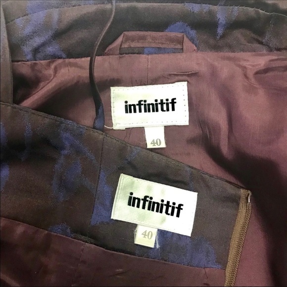 Infiniti Paris sheath dress w/jacket size 8 - Picture 8 of 8